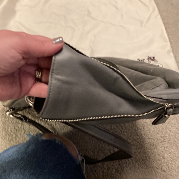 Coach gray shoulder bag - Picture 5 of 5